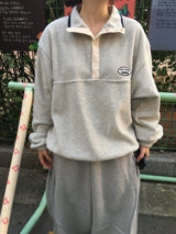Double-sided fleece anorak
