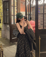 Nose Flower Long Dress