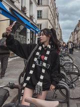 Cont paris over fit hoodie