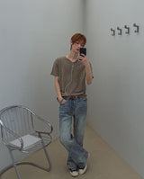 Wetley Brush Washed Bootcut Denim