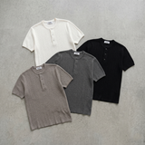 Linear Vintage Silhouette Short-sleeve