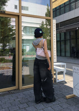 ダメージヴィンテージデニムパンツ