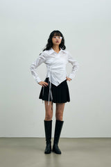 HALO WRAP SHIRT / WHITE