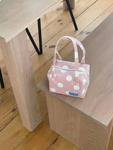 Handy pouch (pink dot)