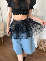 STAR CANCAN LAYERED SKIRT (2C)