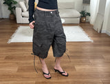 wide cargo bermuda shorts