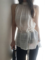 Remember halter blouse