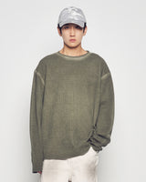 26SS ワッフルダイド長袖Tシャツ