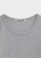 [B-BASIC] スタンダードUネック半袖Tシャツ