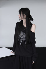 tattoo printing long sleeve T