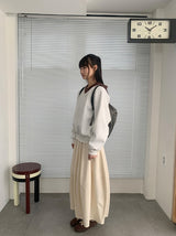 26SS★ [BAONHAUS]ミトゥンカットバンディングバルーンロングスカート