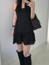 Rien Satin Mini Dress (2 colors)