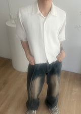 Garden linen shirts(2colors)