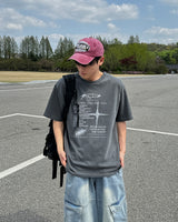 Bow Pigment Short Sleeve T-shirt