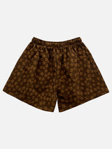 Zan Flower Embossed Short Pants (5c)