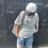 KIRSH X TOKYO シティアートワークTシャツ【グレー】