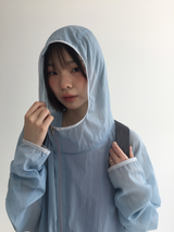 Block layer windbreaker (5color)