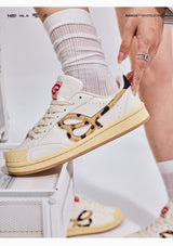 HBD New “Little Bangs” Cookie Shoes – Shell-Toe Casual Shoes