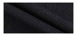 Stamp dark blue straight denim pants
