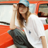 ミュージックロゴTシャツ ヴィンテージホワイト