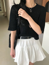 Draw Balloon Belt SET Banding MIni Skirt
