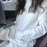 プラントTシャツ ベーシック ルーズフィットロングスリーブ [ ivory color only ]