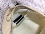 vintage two-tone backpack