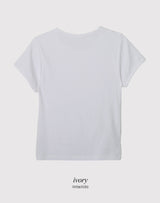 Modal Slim Fit Short Sleeve T-Shirt (8color)