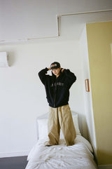 Homebody Hoodie Zip-Up (Navy)