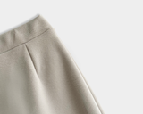 Mer Stretchy H-Line Long Skirt / 2 colors