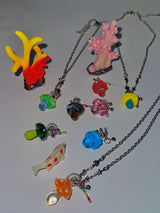 [Hearts2Hearts Juun] Trippy mushroom necklace.07 (8color)