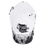 BBD ノーシンパシーグラフィティロゴキャップ (White)