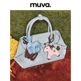 muva. Original Fold‑Over Handbag, Elegant Retro Premium‑Feel Cross‑body Purse for Autumn‑Winter, New Arrival Dec 19