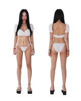 Angel Puff Short-Sleeved Bikini
