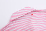 Cherry Piece Crinkle Button Shirt 232105612