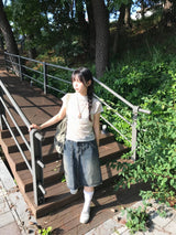 ドットシースルーTシャツ