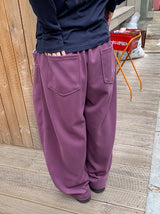 [unisex] Mihi Cut Wide Banding Pants