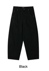 Kubi Wave Curved Cotton Pants