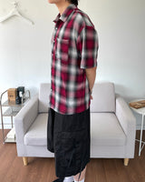 Shunut Checkered Short-Sleeved Shirt