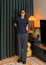 S/S ケーブルカラーショートスリーブニット 8カラー