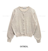 [U-BASIC] Loro Spring Round Cardigan