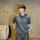 Mesh short knit (3color)