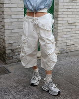 Punching lace pocket layered strap belt