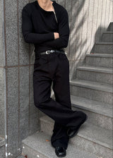 [S/F] Ragaln golgi side zipper slim t-shirts(3color)