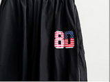 Oz American flag No. 80 ping-pong string line wide pants