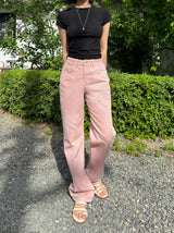 COTTON CANDY DYING SEMI WIDE FIT DENIM PANTS code 21002