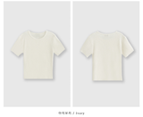 Weekly Linen Ribbed Round Knit / 4 colors