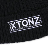 XTA092 ベーシックロゴビーニー (ブラック)