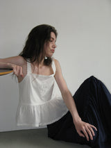 Bloom rose sleeveless