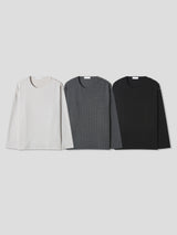 LMN Weekend Shoulder Burton Boat Neck Knitwear (3 colors)